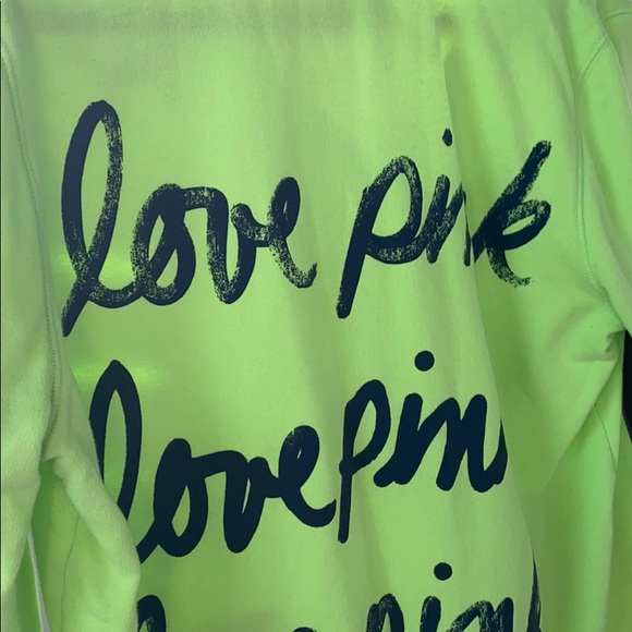 PINK VS quarter zip pullover with pocket - Picture 6 of 6